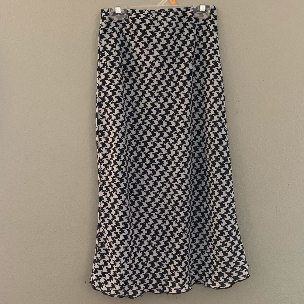 Black and White Skirt